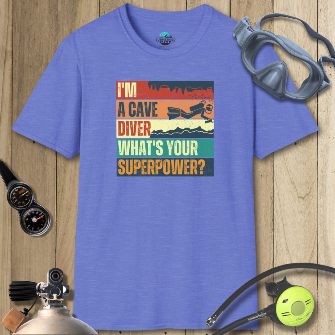 What's Your Superpower Cave T-shirt