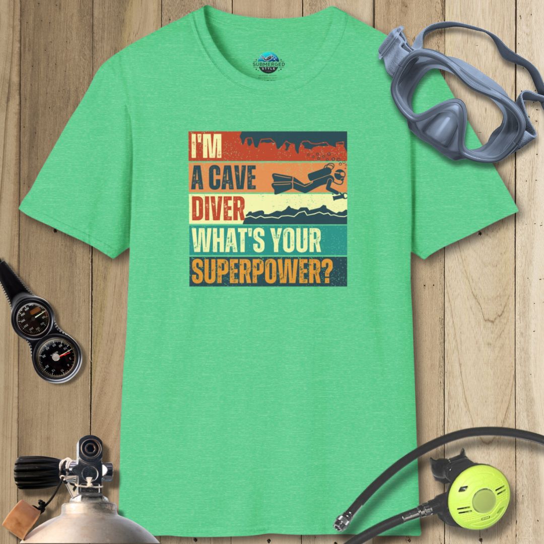 What's Your Superpower Cave T-shirt