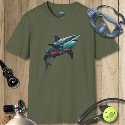 Shark`s Silhouette T-shirt