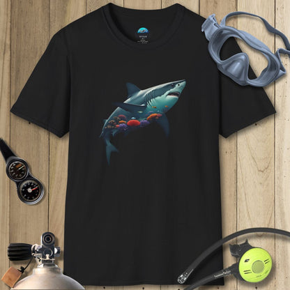 Shark`s Silhouette T-shirt