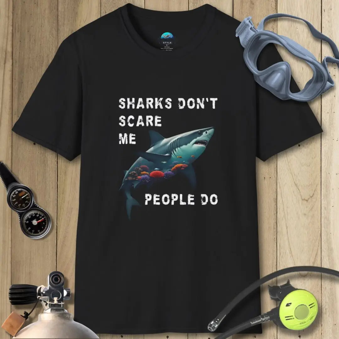 Sharks don’t scare me III T-shirt