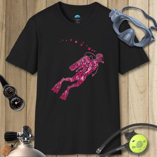 Cancer Awareness - Diver T-shirt