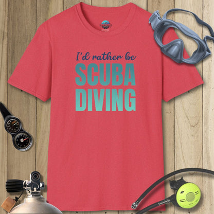 I'd Rather Be Scuba Diving T-shirt