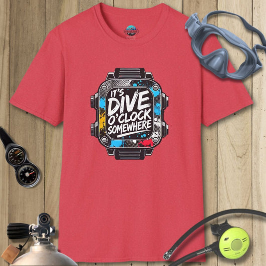 It's Dive o'clock T-shirt